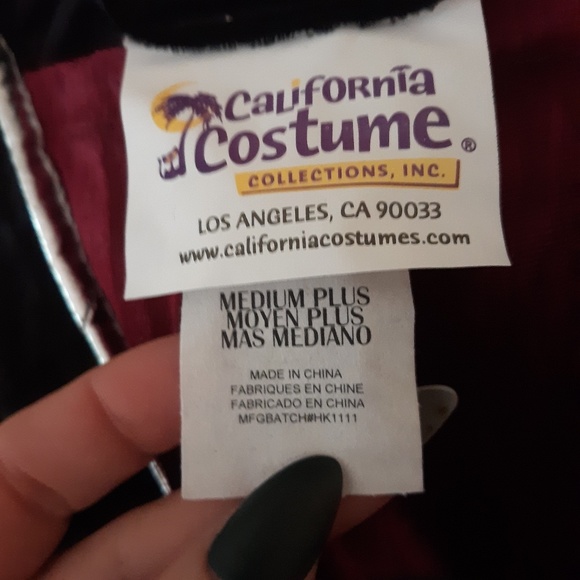 Girls Vampire Girl Halloween Costume Plus Size - Picture 3 of 4